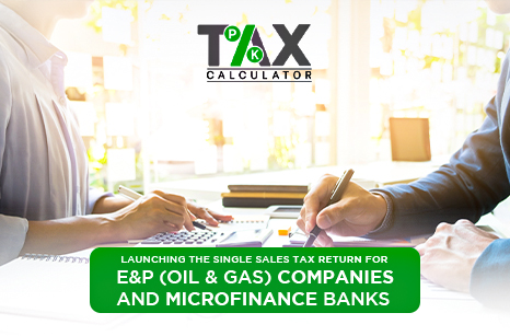 Launching the Single Sales Tax Return for E&P (Oil & Gas) Companies and Microfinance Banks